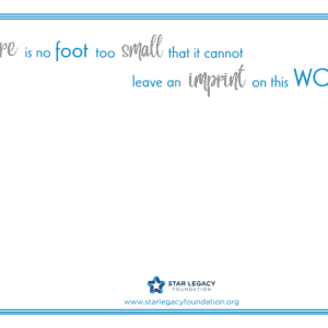 Hand/Footprint Card