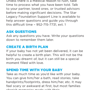Where to Begin When Your Baby Has Died
