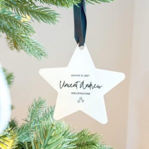 Personalized Star Ornament
