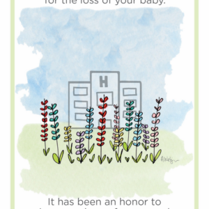 Hospital Staff Bereavement Card