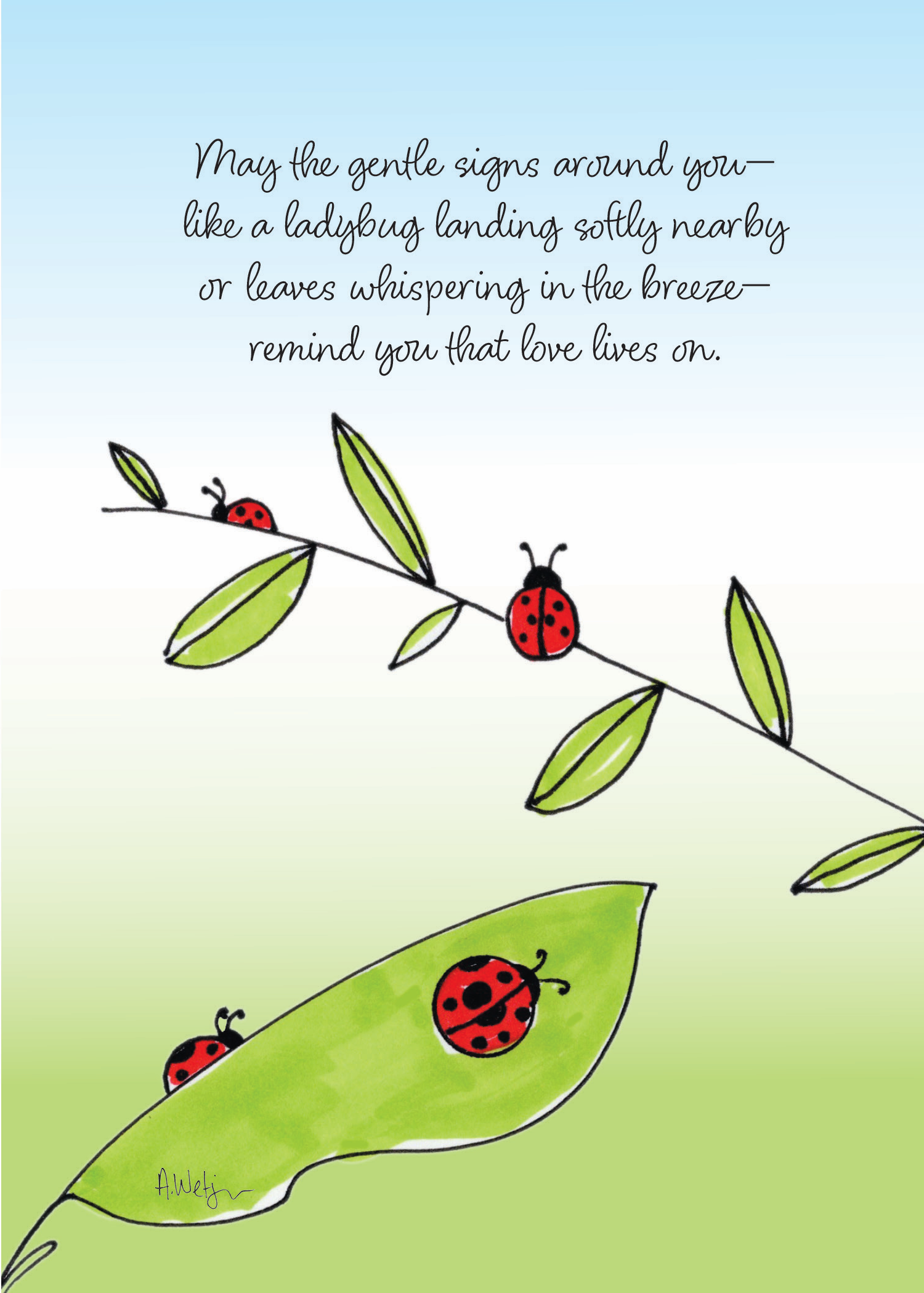 Ladybug Card